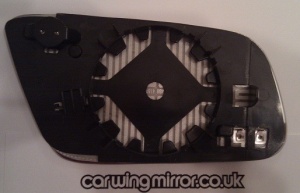 Audi S3 [99-04] Clip In Heated Wing Mirror Glass - Blue Tinted